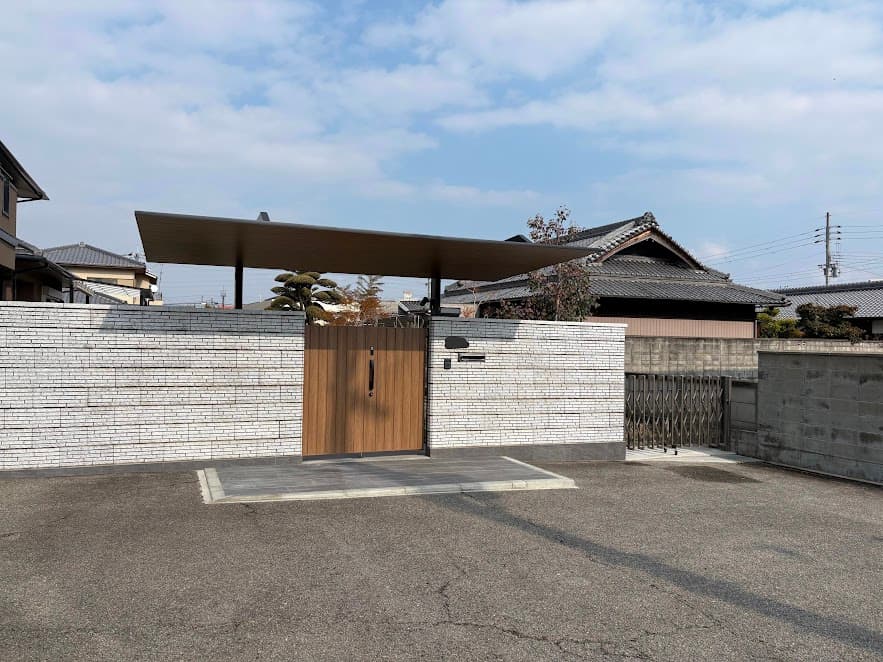 和泉市 門周りのリフォーム工事